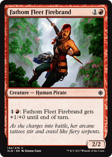 Fathom Fleet Firebrand (Ixalan) Near Mint - Nick Nack's Full Frontal Attack