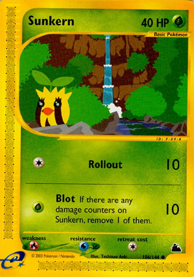 Sunkern (Skyridge) Light Play
