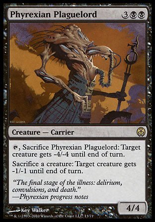 Phyrexian Plaguelord (Duel Decks: Phyrexia vs The Coalition) Near Mint