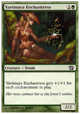 Yavimaya Enchantress (8th Edition) Near Mint - Nick Nack's Full Frontal Attack