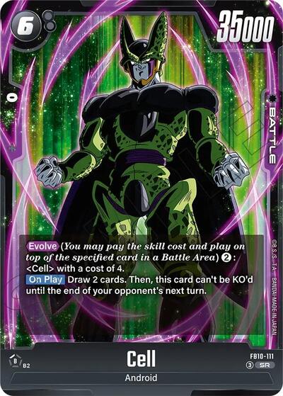 Cell FB10-111 (Cross Force) Near Mint Holofoil
