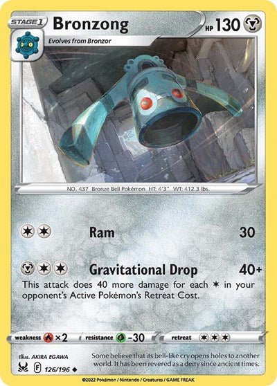 Bronzong (SWSH11: Lost Origin) Near Mint - Nick Nack's Full Frontal Attack