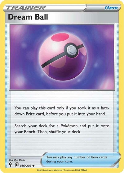 Dream Ball (SWSH07: Evolving Skies) Near Mint