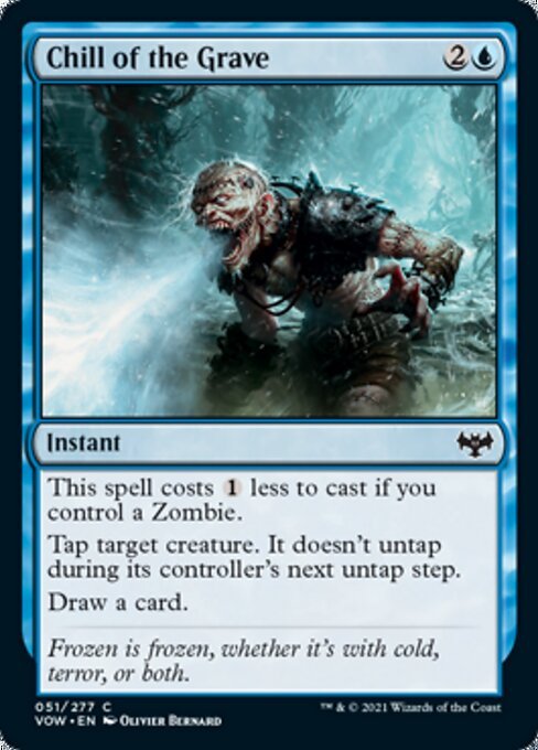 Chill of the Grave (Innistrad: Crimson Vow) Near Mint - Nick Nack's Full Frontal Attack