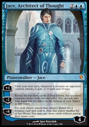 Jace, Architect of Thought (Duel Decks: Jace vs Vraska) Near Mint Foil