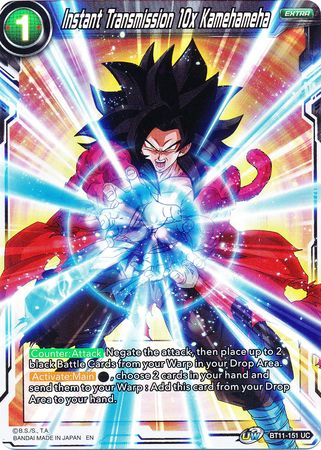 Instant Transmission 10x Kamehameha (BT11-151) [Vermilion Bloodline 2nd Edition]