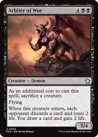 Arbiter of Woe (Foundations) Near Mint