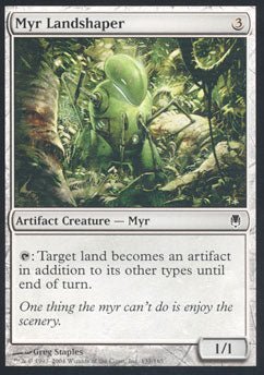 Myr Landshaper (Darksteel) Light Play - Nick Nack's Full Frontal Attack