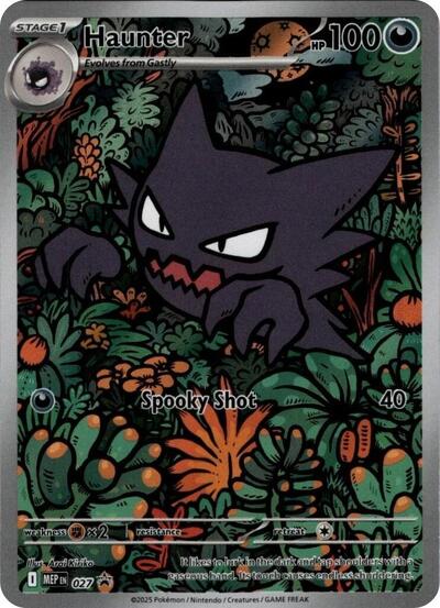 Haunter - 027 (ME: Mega Evolution Promo) Near Mint Holofoil - Nick Nack's Full Frontal Attack