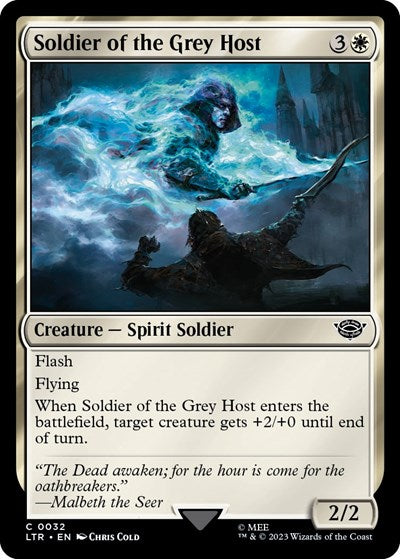Soldier of the Grey Host (Universes Beyond: The Lord of the Rings: Tales of Middle-earth) Near Mint