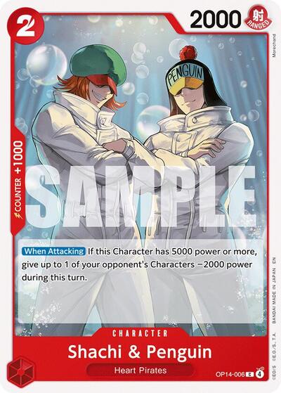 Shachi and Penguin (The Azure Sea's Seven) Near Mint - Nick Nack's Full Frontal Attack