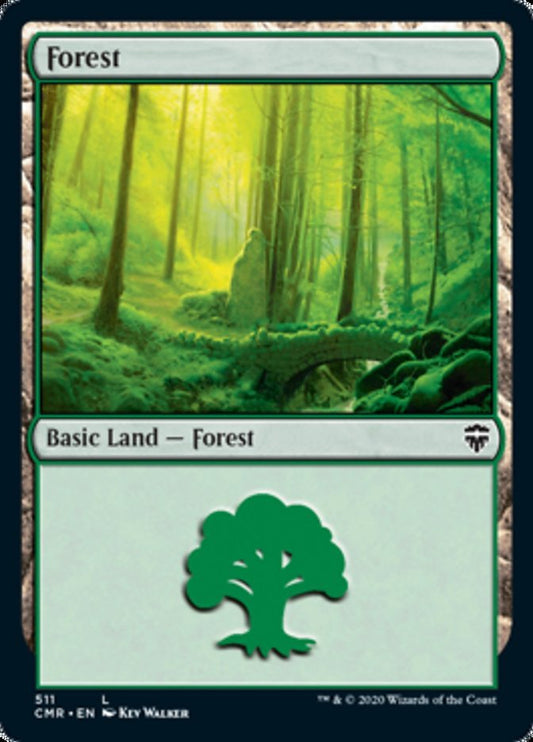 Forest (511) (Commander 2020 Commander Legends) Near Mint - Nick Nack's Full Frontal Attack