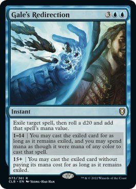 Gale's Redirection (Commander Legends: Battle for Baldur's Gate) Near Mint Foil - Nick Nack's Full Frontal Attack