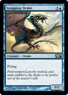 Snapping Drake (Magic 2010 Core Set) Near Mint - Nick Nack's Full Frontal Attack