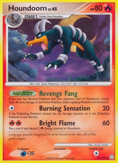 Houndoom (Legends Awakened) Heavy Play