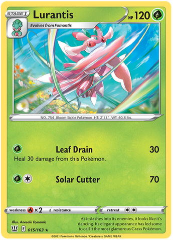 Lurantis (015/163) [Épée &amp; Bouclier : Styles de combat]