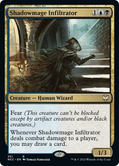 Shadowmage Infiltrator (Commander: Streets of New Capenna) Near Mint - Nick Nack's Full Frontal Attack
