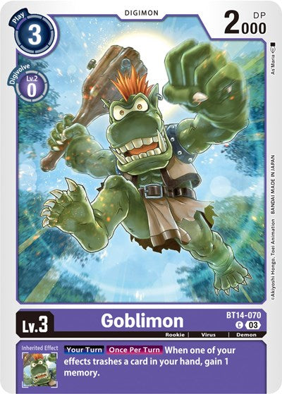 Goblimon (Blast Ace) Near Mint