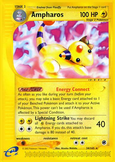 Ampharos (Expedition) Light Play
