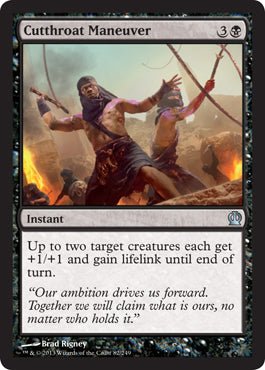 Cutthroat Maneuver (Theros) Near Mint - Nick Nack's Full Frontal Attack