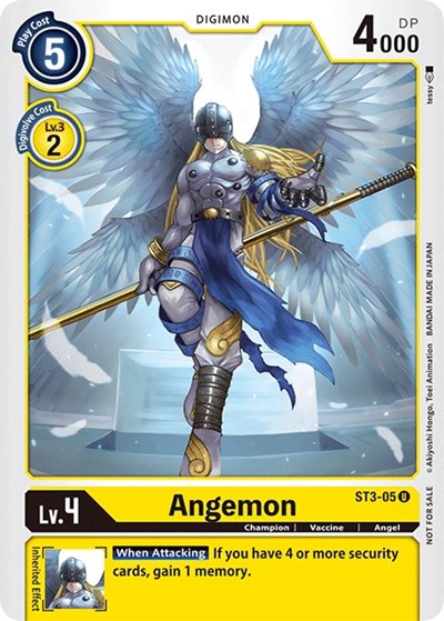 Angemon (Official Tournament Pack Vol.3) (Starter Deck 03: Heaven's Yellow) Near Mint