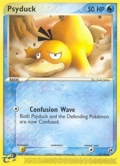 Psyduck (Sandstorm) Damaged / Poor