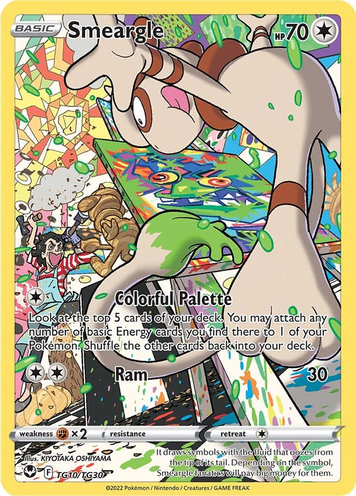 Smeargle (TG10/TG30) [Espada y escudo: Tempestad plateada] 