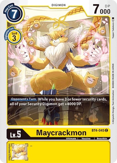Maycrackmon (Great Legend) Near Mint