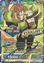 Android 16, Stalwart Defender (2021 Tournament Pack Vault Set - Finalist Gold Stamped) (P-310) [Tournament Promotion Cards]