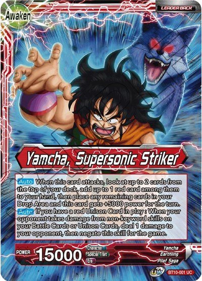 Yamcha // Yamcha, Supersonic Striker (Rise of the Unison Warrior) Near Mint - Nick Nack's Full Frontal Attack