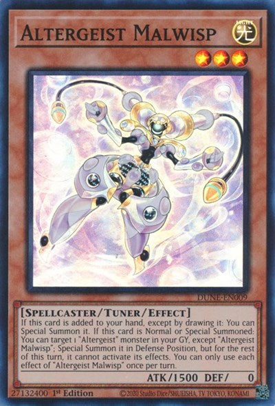 Altergeist Malwisp (Duelist Nexus) Light Play 1st Edition