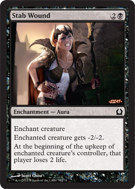 Stab Wound (Return to Ravnica) Near Mint