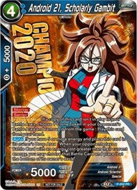 Android 21, Scholarly Gambit (P-202) [Cartes de promotion] 