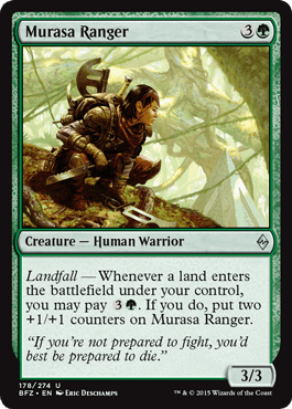 Murasa Ranger (Battle for Zendikar) Near Mint - Nick Nack's Full Frontal Attack