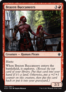 Brazen Buccaneers (Ixalan) Near Mint - Nick Nack's Full Frontal Attack