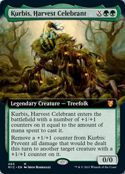 Kurbis, Harvest Celebrant (Extended Art) (Commander 2021 Midnight Hunt) Near Mint