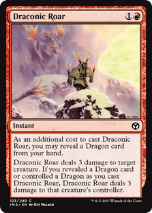 Draconic Roar (Iconic Masters) Near Mint - Nick Nack's Full Frontal Attack