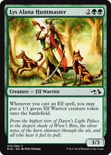 Lys Alana Huntmaster (Duel Decks Anthology: Elves vs Goblins) Near Mint