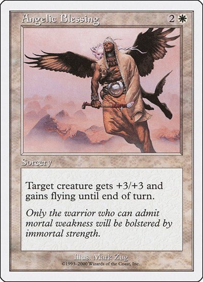 Angelic Blessing (Starter 2000) Light Play - Nick Nack's Full Frontal Attack