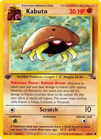 Kabuto (Fossil) Damaged / Poor Unlimited - Nick Nack's Full Frontal Attack