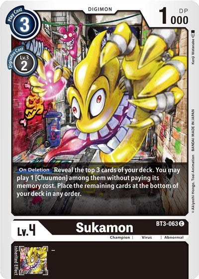 Sukamon (Release Special Booster) Near Mint