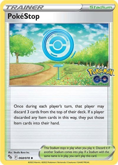 PokeStop (Pokemon GO) Near Mint - Nick Nack's Full Frontal Attack