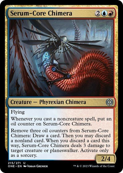 Serum - Core Chimera (Phyrexia: All Will Be One) Near Mint - Nick Nack's Full Frontal Attack