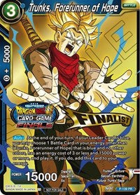 Trunks, Forerunner of Hope (Championship Final 2019) (Finalista) (P-139) [Cartas de promoción del torneo] 