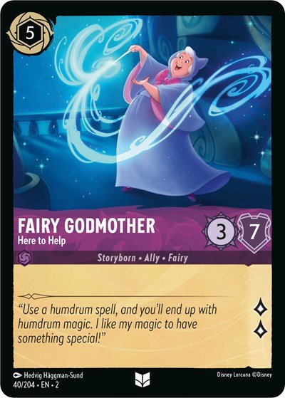 Fairy Godmother - Here to Help (Rise of the Floodborn) Near Mint - Nick Nack's Full Frontal Attack