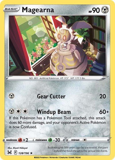 Magearna (SWSH11: Lost Origin) Near Mint - Nick Nack's Full Frontal Attack