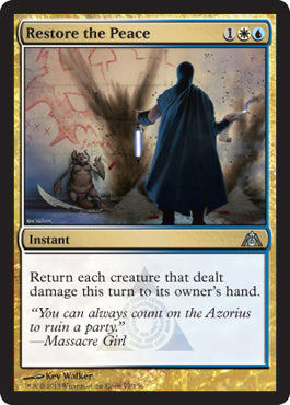 Restore the Peace (Dragon's Maze) Near Mint