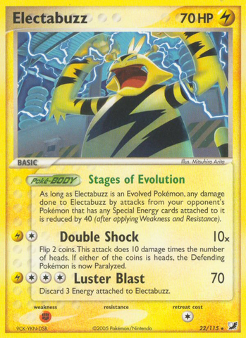 Electabuzz (22/115) [EX : Forces invisibles] 