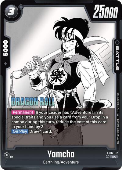 Yamcha (Manga Booster 02) Near Mint Holofoil - Nick Nack's Full Frontal Attack