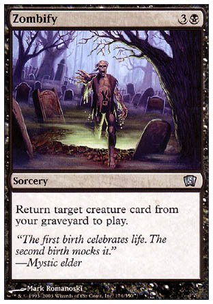 Zombify (8th Edition) Near Mint - Nick Nack's Full Frontal Attack